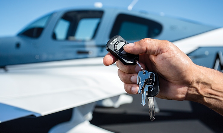 Cirrus plane keys